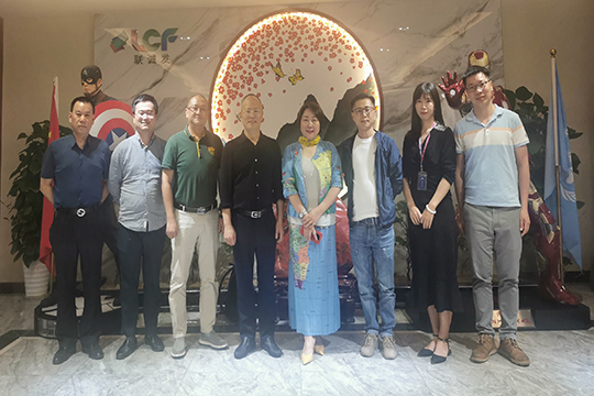 江门国家高新区领导莅临一号娱乐参观调研