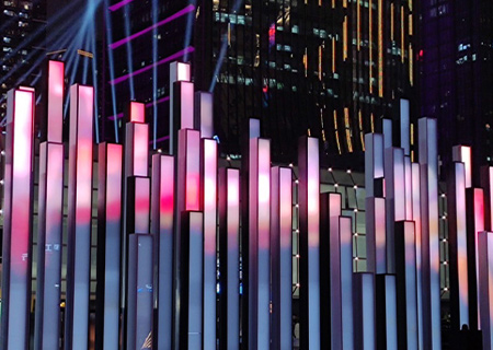 一号娱乐创意屏之罗湖钢琴屏项目