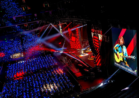 一号娱乐LED透明闪耀伍佰北京演唱会（第一场）