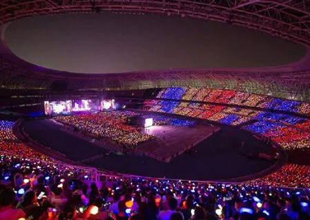 一号娱乐LED巨幕和荧光棒燃爆周杰伦太原演唱会（第二场）